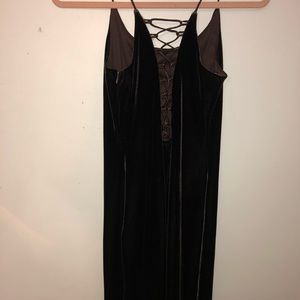 Vintage velvet dress